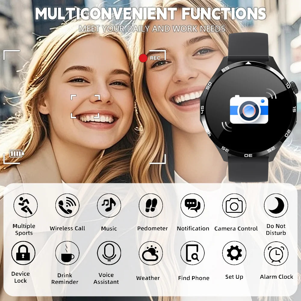 ERUN Men's Smartwatch – 1.5" HD Display & Wireless Calling