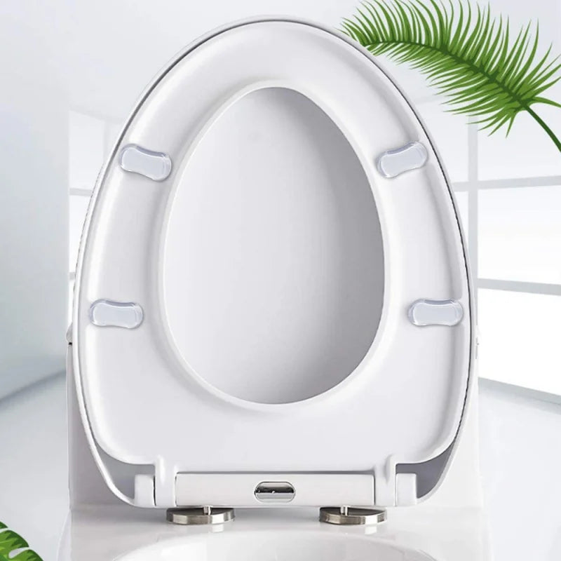 4PCS/Set Toilet Seat Bumper Anti-collision Cushioning Pads Self-adhesive Anti-slip Cushioning Mat for Bathroom Accessories Oasis Select
