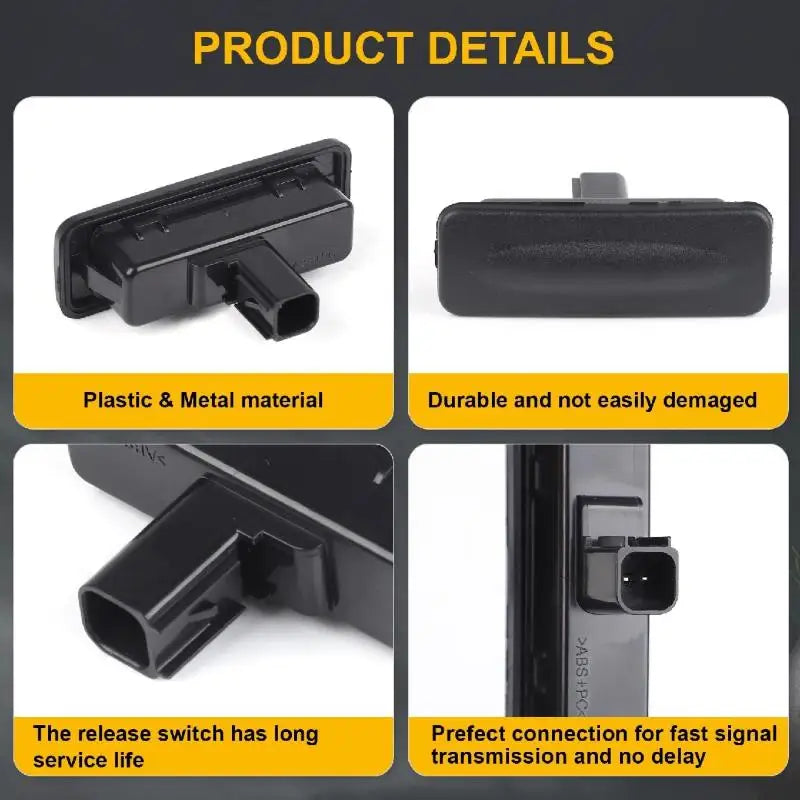 One Rear Boot Lock Switch for Hyundai Elantra GT, I30 & Kia Ceed (2013-2018); 81260A5000 Tailgate Button Oasis Select
