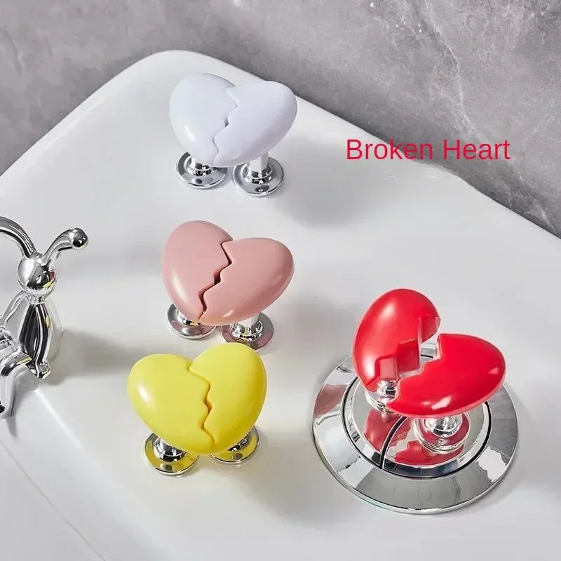 Heart Shape Toilet Flush Button Presser – Nail-Friendly Decor Toilet Button Presser Oasis Select