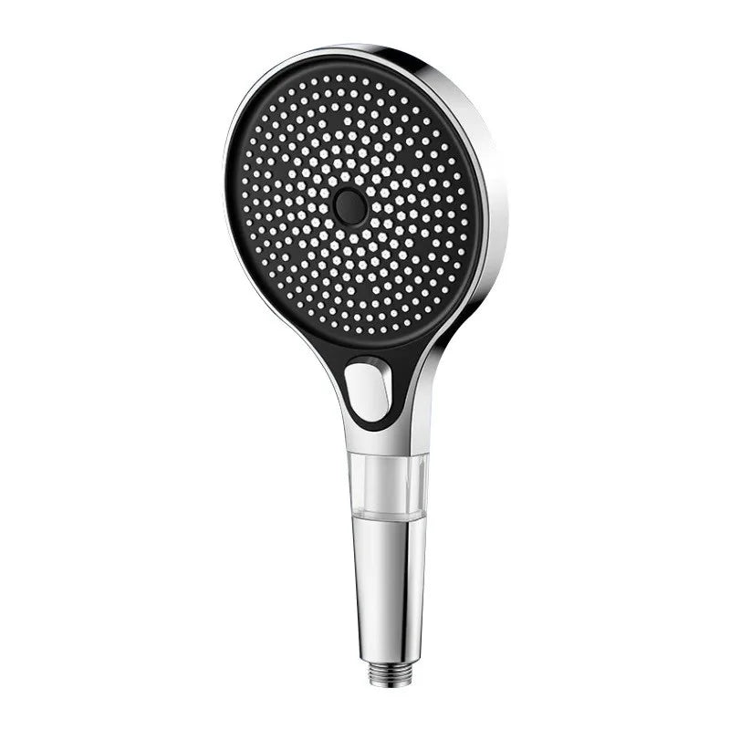 New High Pressure 13CM Shower Head Black 4 Modes Water Saving Spray Nozzle Massage Rainfall Filter Shower Bathroom Accessories Oasis Select