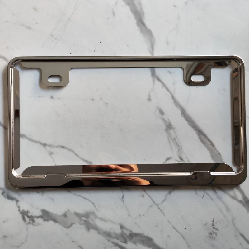 1/2PCS License Plate Frame Stainless Steel Car License Plate Cover Car Accessory For Japanese Standard License Plate Oasis Select 1PCS B