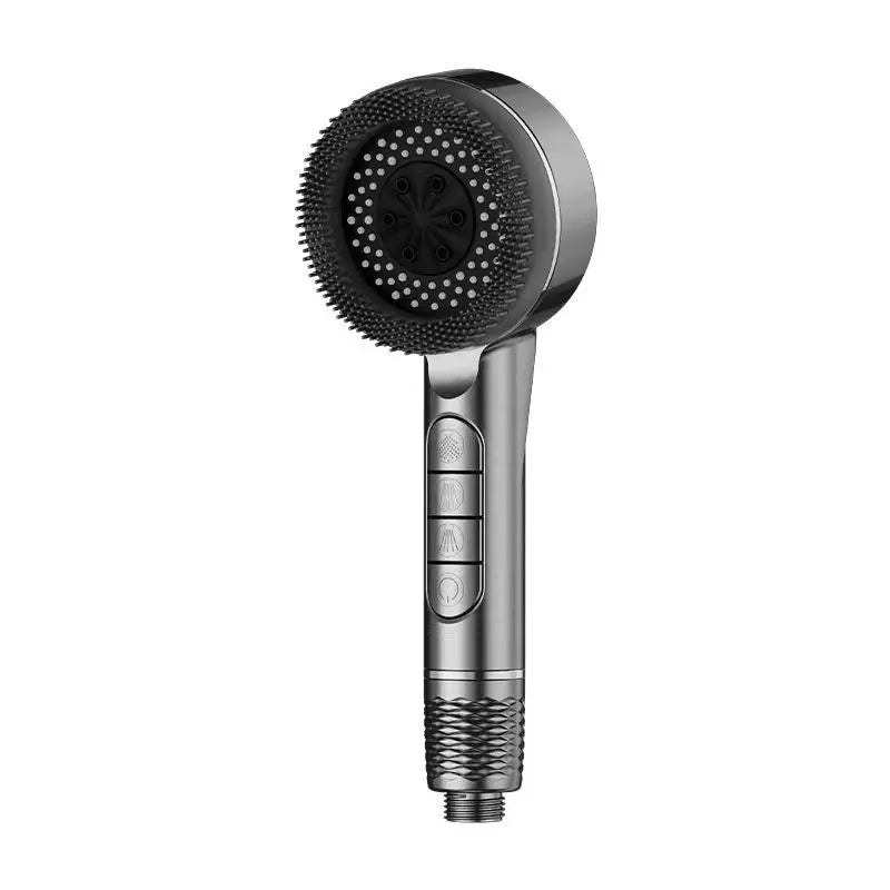 New 4 Modes Shower Head High Pressure Showerhead One-Key Stop Water Massage Shower Head With Filter Element Bathroom Accessories Oasis Select