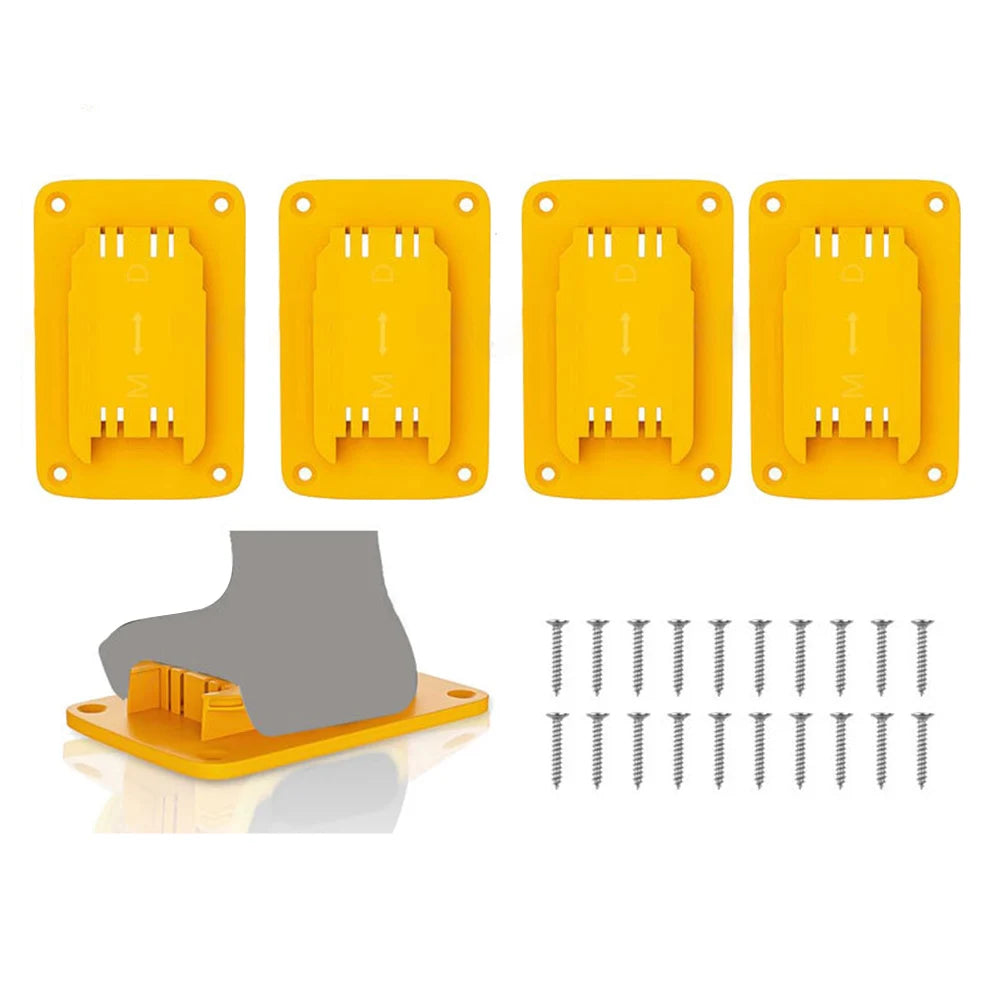 3/8/12pcs Tool Holder Dock Wall Mount Storage Rack ForDewalt 12V 20V Wall Mount Drill Holder With Screws Oasis Select