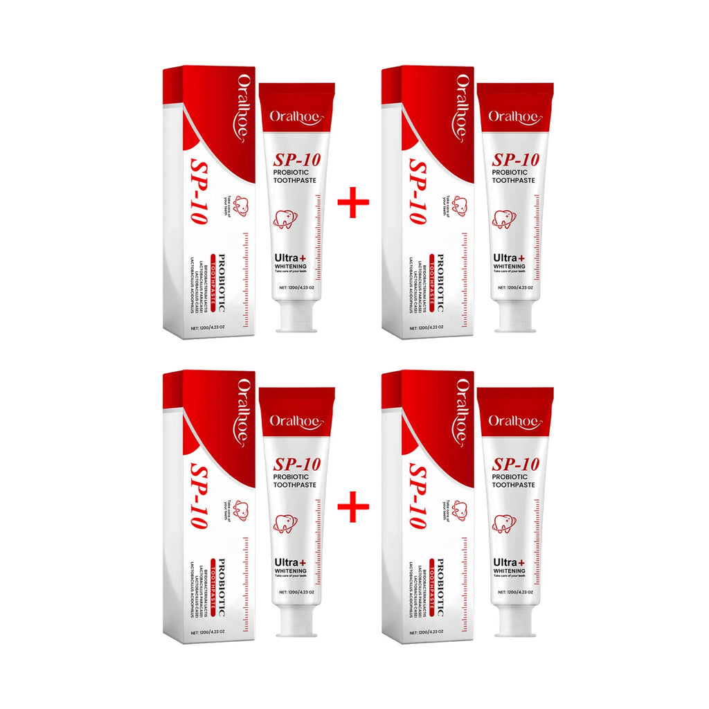 Mild Probiotic Toothpaste Fresh Breath Remove Plaque Stains Deep Clean Dental Oral Hygiene Teeth Brightening Toothpastes 120g Oasis Select 120g Boxed X 4PCS