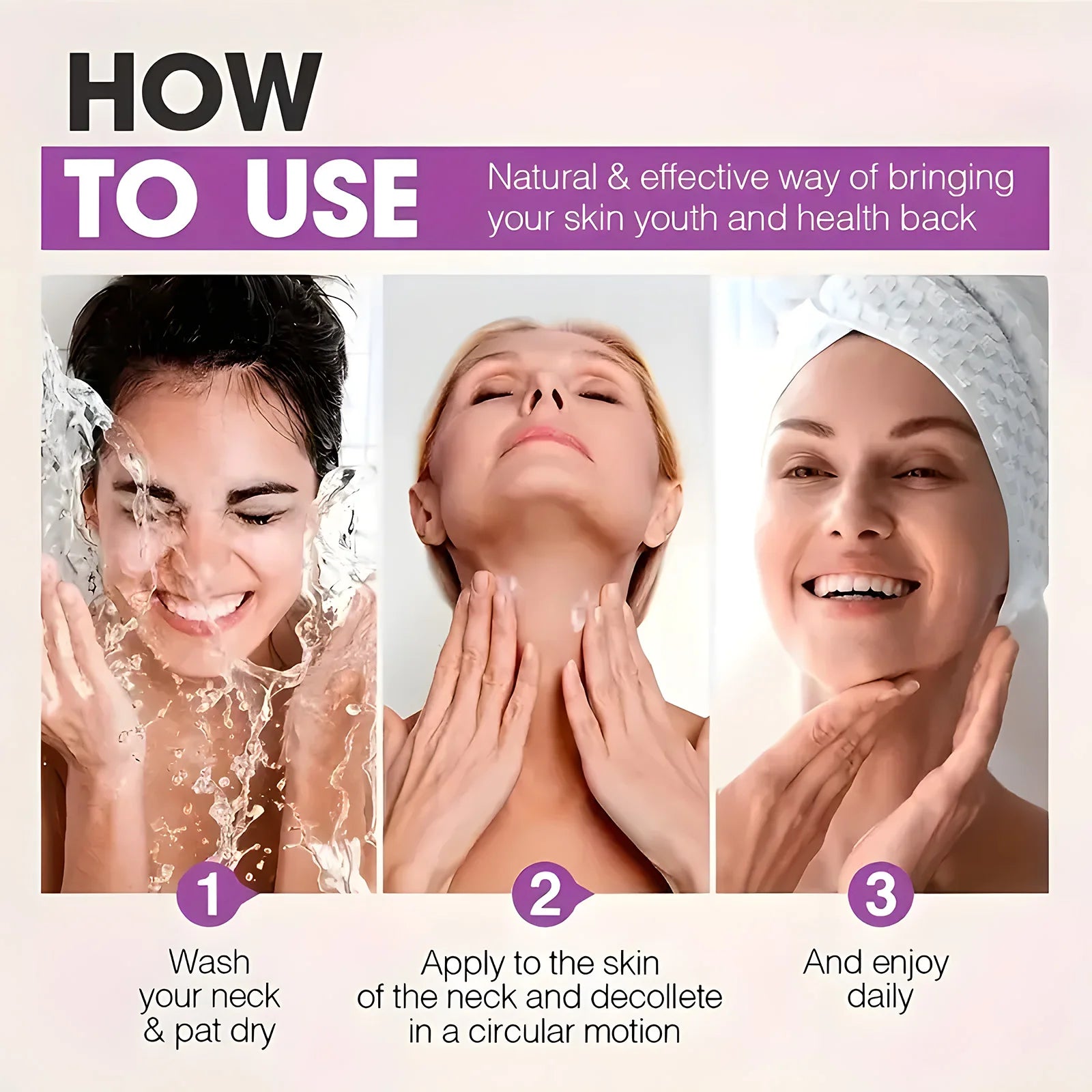 Collagen Neck Cream – Anti-Aging Lifting & Firming | Retinol Neck Firming Cream Oasis Select