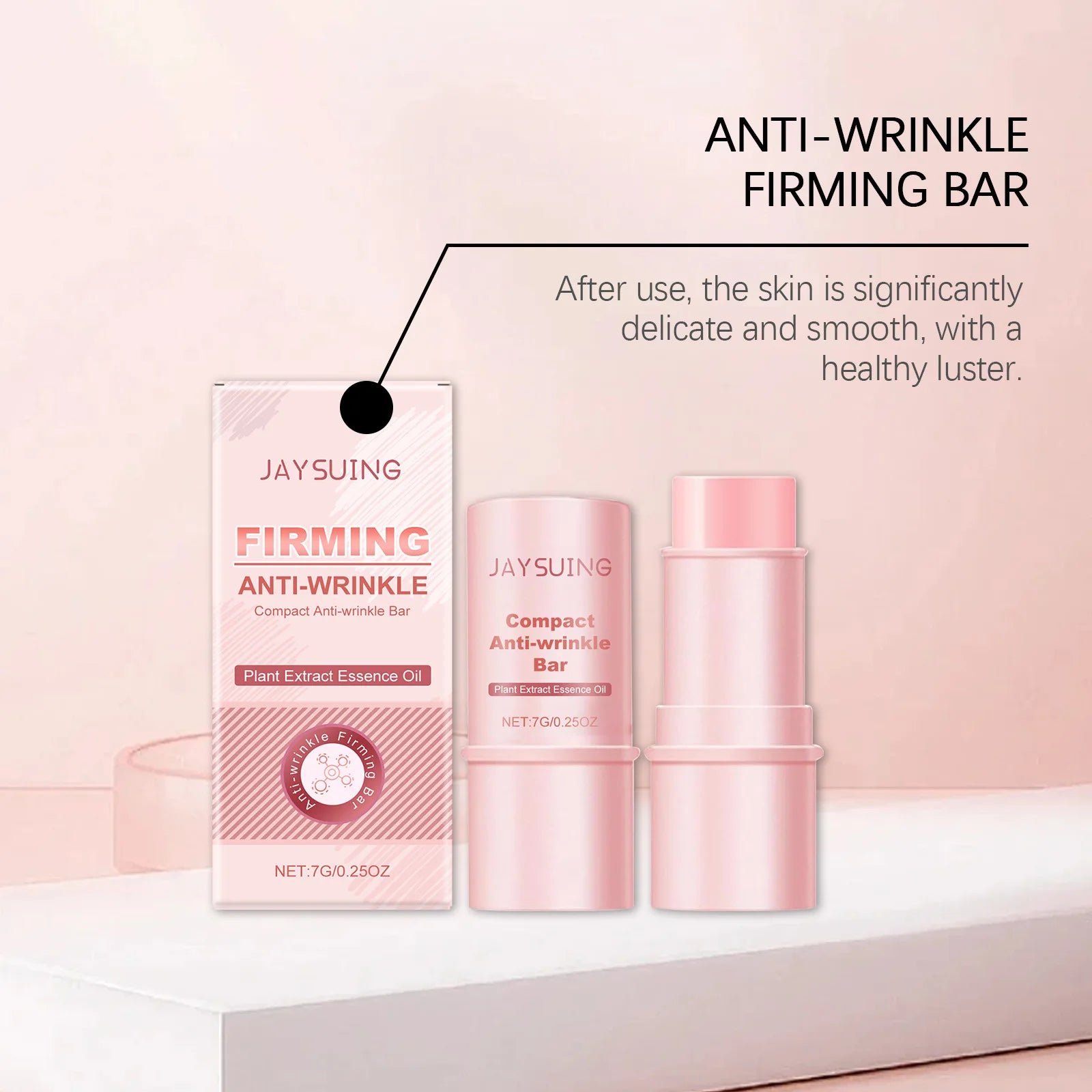JAYSUING Facial Nourishing Stick Hydration Improve Roughness Eliminate Fine Line Firm Skin Enhance Elasticity Facial Sooth Stick Oasis Select