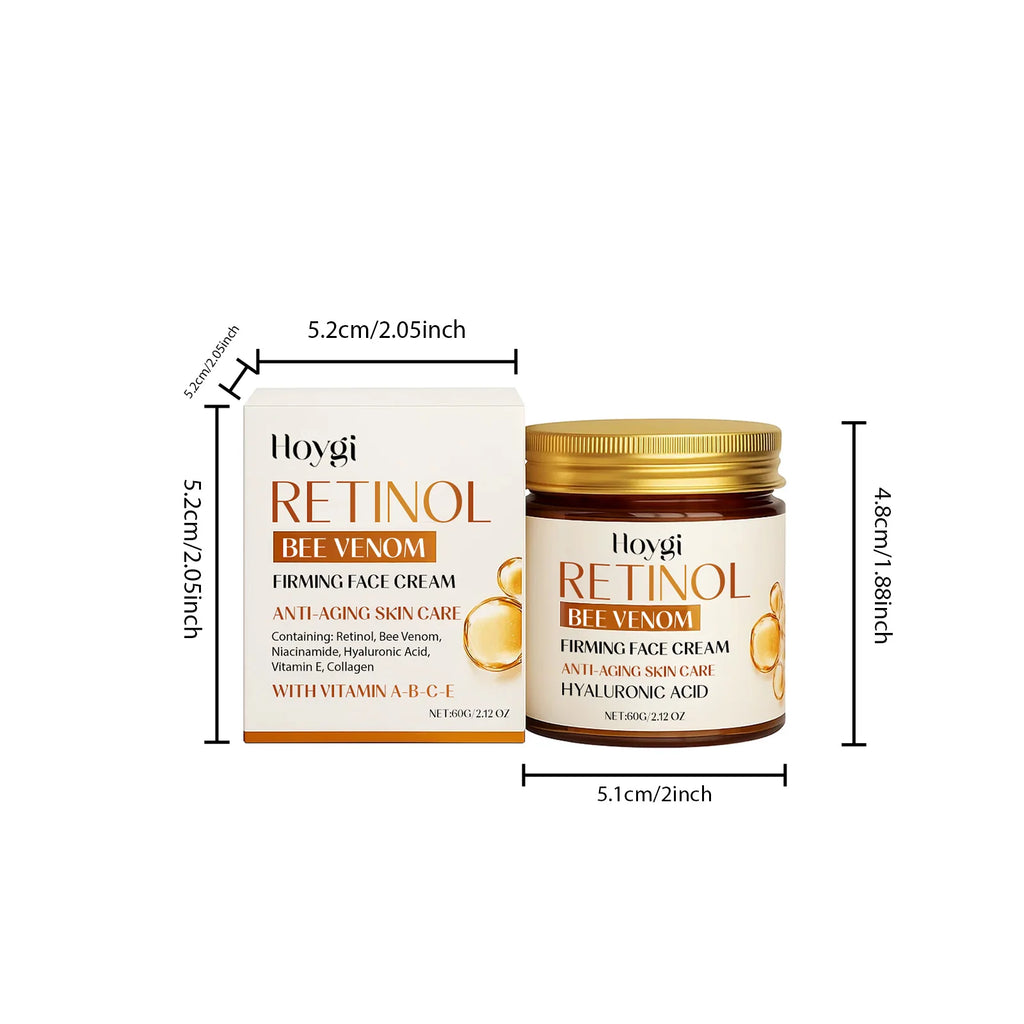 Hoygi Retinol & Bee Venom Anti-Aging Face Cream 60g Anti-Aging Face Cream Oasis Select