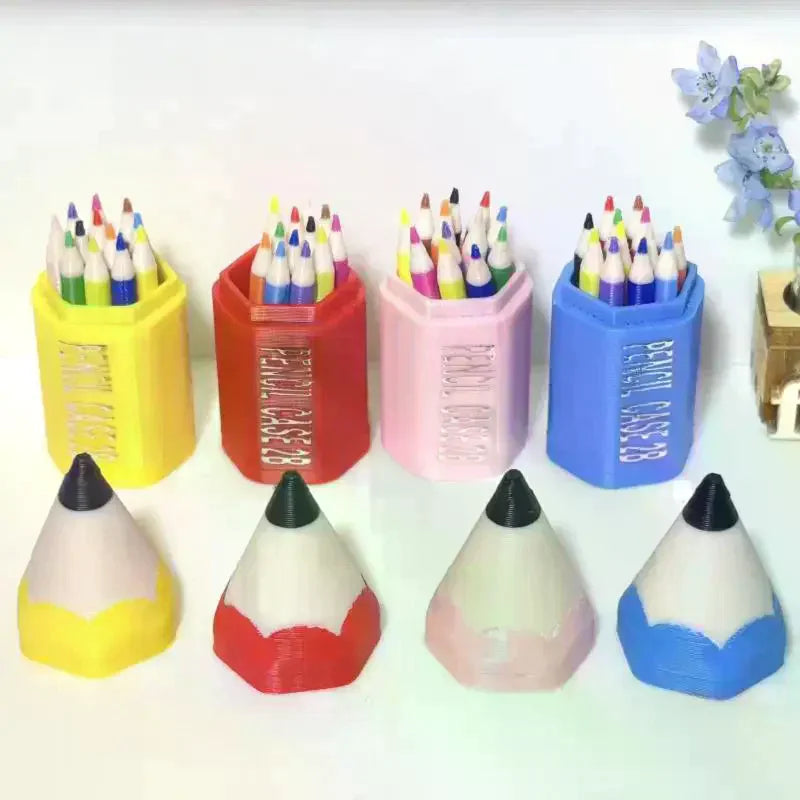 10/12Pcs Kid Pretend Play Toy Dollhouse Miniature Colored Pen Mini Pencil School Supplies Model Doll House Accessories Oasis Select