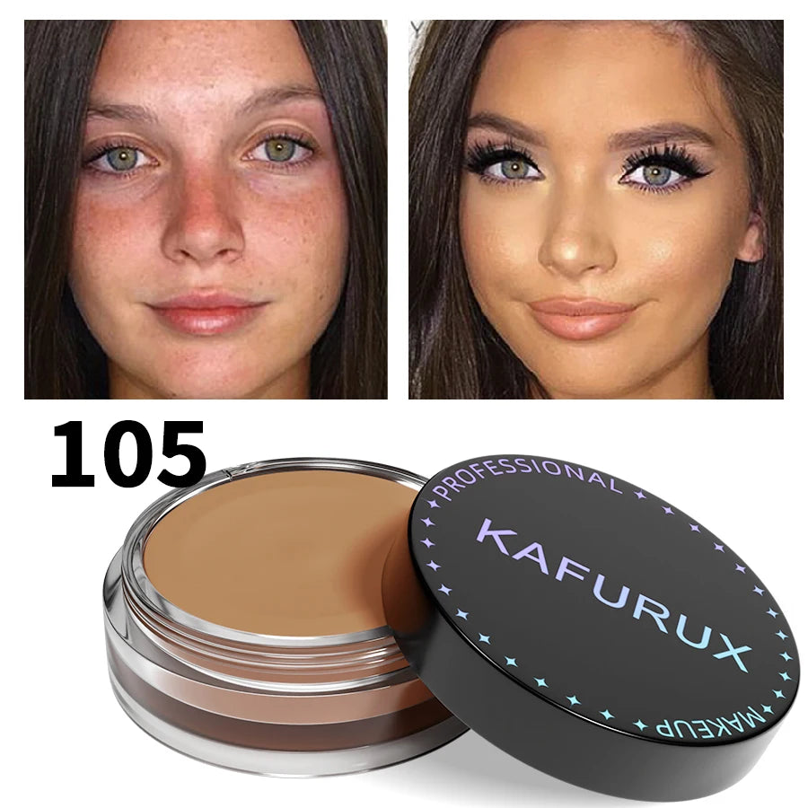 KAFURUX 9-Shade High Coverage Concealer BB Cream – Waterproof