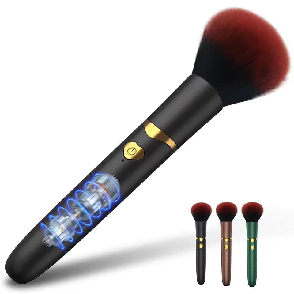 Makeup Brush Vibrator Female G Spot Vagina Massager Dildo Powerful Clitoris Nipple Stimulator Masturbator Sex Toys for Women 18+ Oasis Select