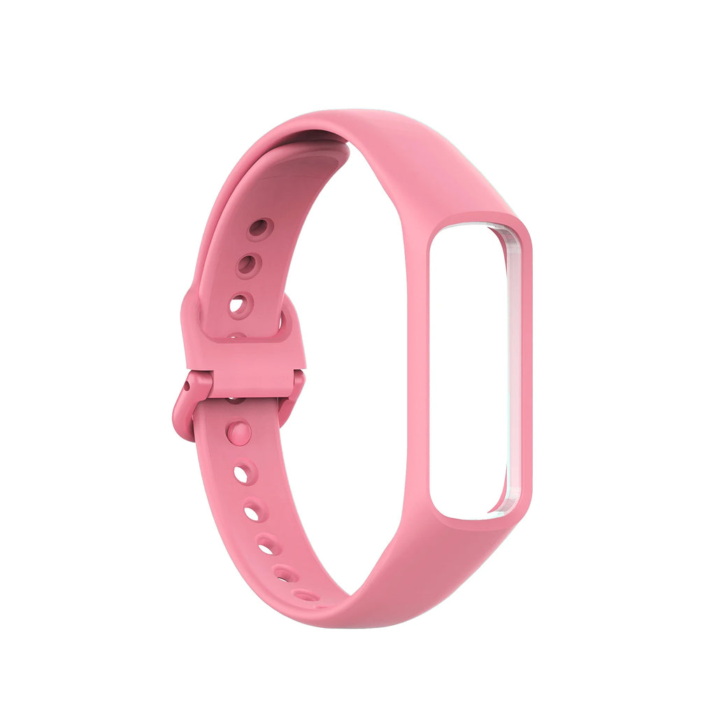Silicone Band Strap for Samsung Galaxy Fit 2 SM-R220 Smartwatch Band Oasis Select Pink