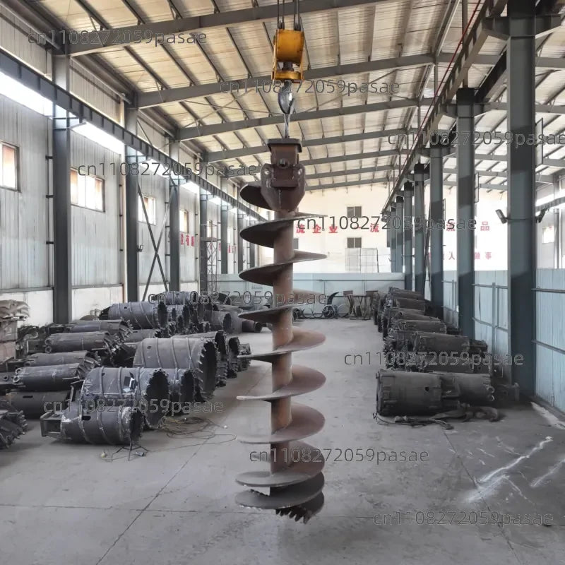 Durable, Heavy-duty Earth-boring Tools for Pile Driving and Foundation Construction: Augers, Drill Bits, and Drill Buckets Oasis Select