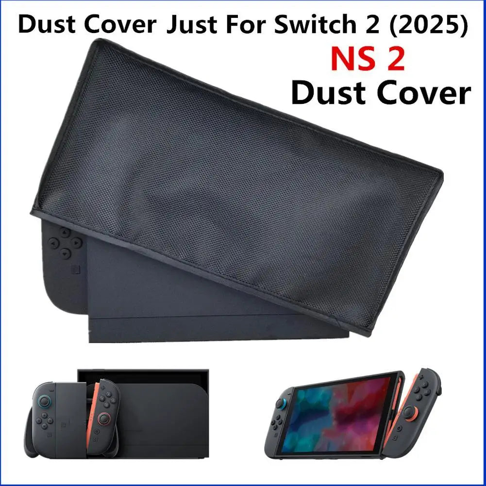 Nintendo Switch 2 Dock Dust Cover – Transparent Protective Sleeve