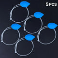 Car Windshield Washer Fluid Tank Cap Equipped Anti-fall Rubber Gasket, Direct Replacement Wiper Reservoir Cover Accessory Oasis Select 5PCS
