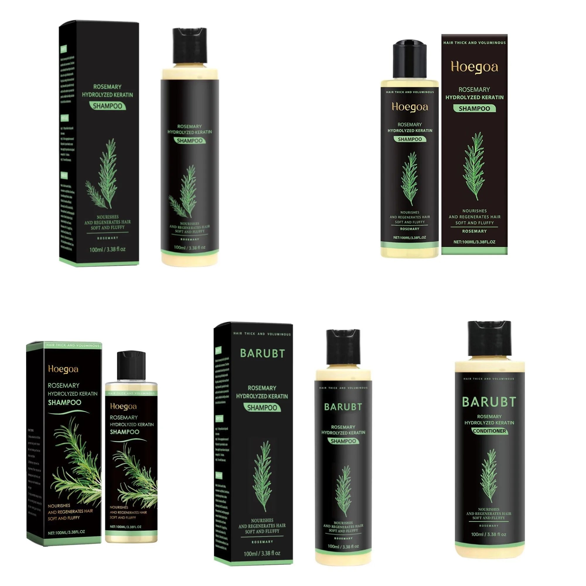 Rosemary Thickening Shampoo – Volumizing & Strengthening 100ml Thickening Shampoo Oasis Select