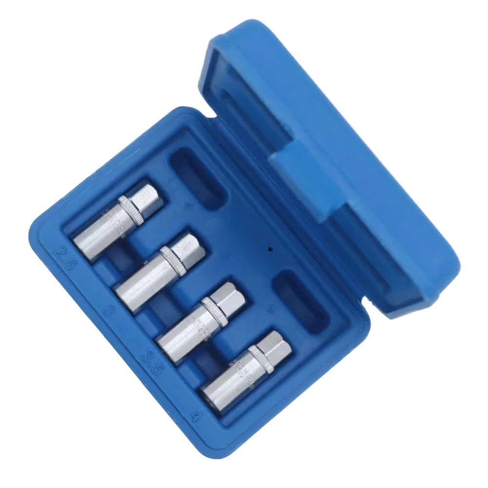 Bolt Extractor Stud Extractor For Auto Repair As Shown In The Picture Auto 1 4 Drive Socket High-strength Steel Oasis Select
