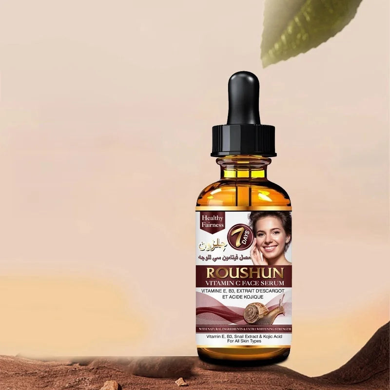 ROUSHUN Snail Essence Face Serum – Hydrating & Moisturizing