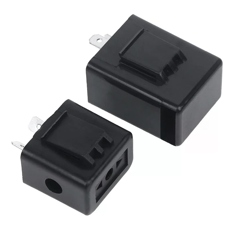 Hot Sale Flasher Relay Turn Signal DC 12V 48V 60V 2Pins Buzzer Beep Flasher Relay Blinker Indicator Flashers Turn Light Signals Oasis Select