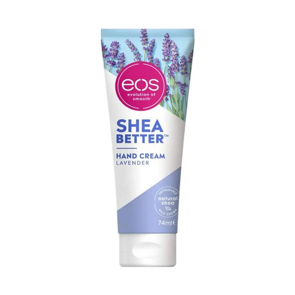 EOS Shea Better 74ml Hand Cream - Ultra Derm Moisturizing Shea Butter Enriched For Dry Cracked Skin Repair 24H Hand Skin Care Oasis Select 01