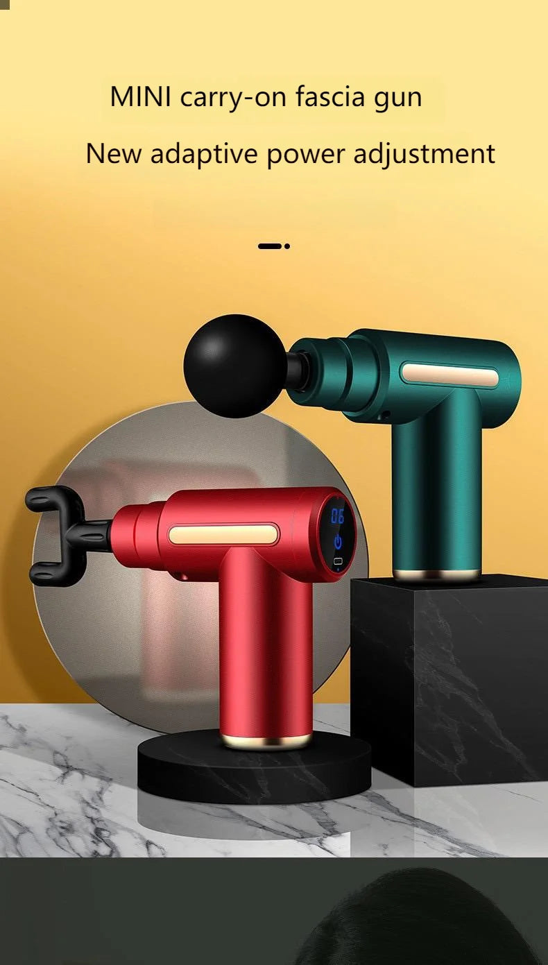 Portable Mini Massage Gun | USB Rechargeable | 24W Motor