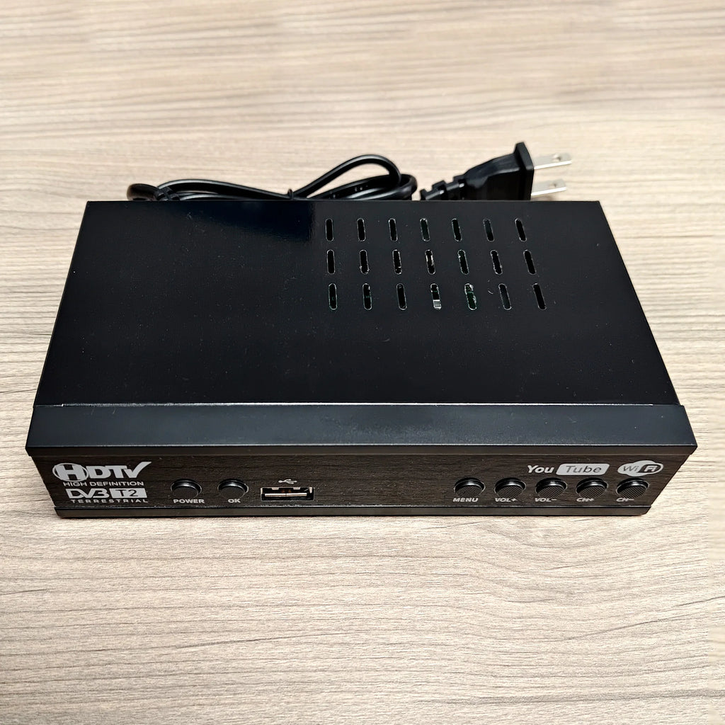 DVB-T/T2 Digital TV Receiver，Terrestrial Digital TV Set-Top Box, PVR HD Video & Audio Oasis Select
