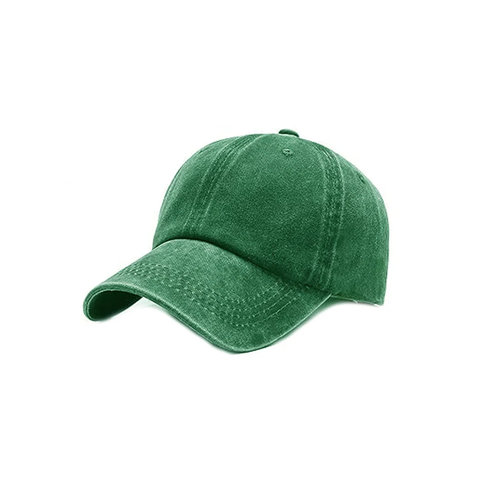 Quick-dry unisex washable soft-brimmed hat adult baseball cap trucker hat driver cap 100% cotton sun hat Oasis Select g ONE SIZE