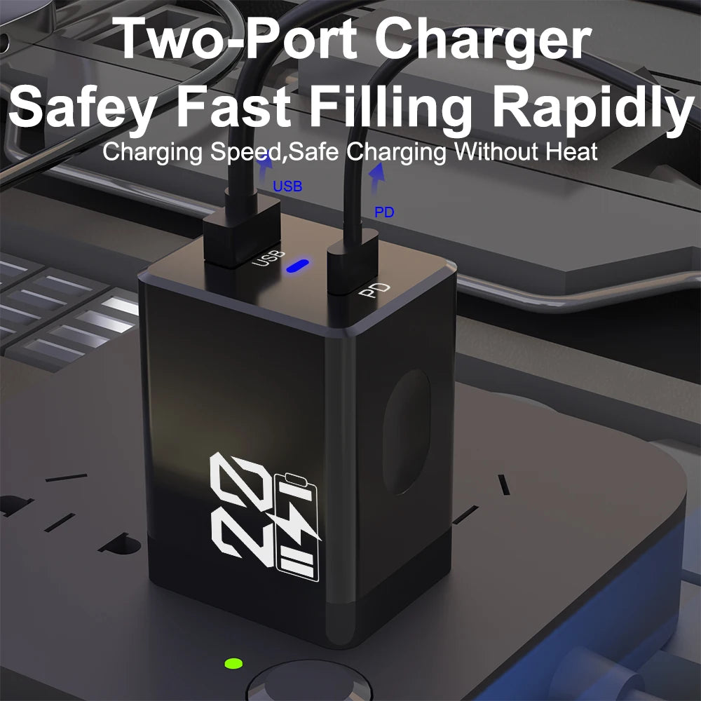 20W USB Charger Fast Charging Mobile Phone Charger Power Adapter For iPhone Samsung Xiaomi Huawei QC 3.0 Wall Quick Charge Plug Oasis Select