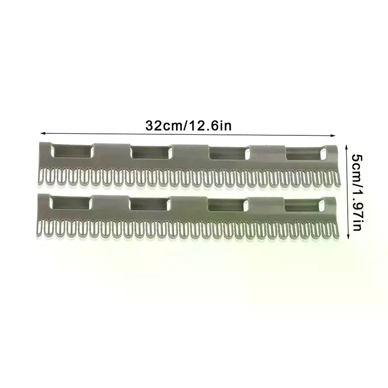 2 PCS Hanging Rod Sock Rack, Clothes Hanger Suitable For Drying Socks, Towels, Underwear And Other Small Clothing Items Oasis Select