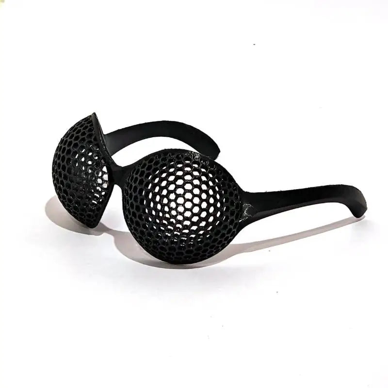 Funny Creative 3D Printed Eye Glasses Colorful Fashion Hollow Compound Eye Glasses For Party Photo Props Glasses Oasis Select S B