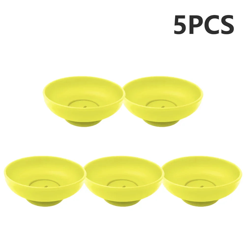 5Pcs Drip-Proof Popsicle Rack Silicone Anti-Drip Ice Cream Bracket Reusable Portable Popsicle Protector for Kid for Summer Days Oasis Select Yellow 5PCS United States
