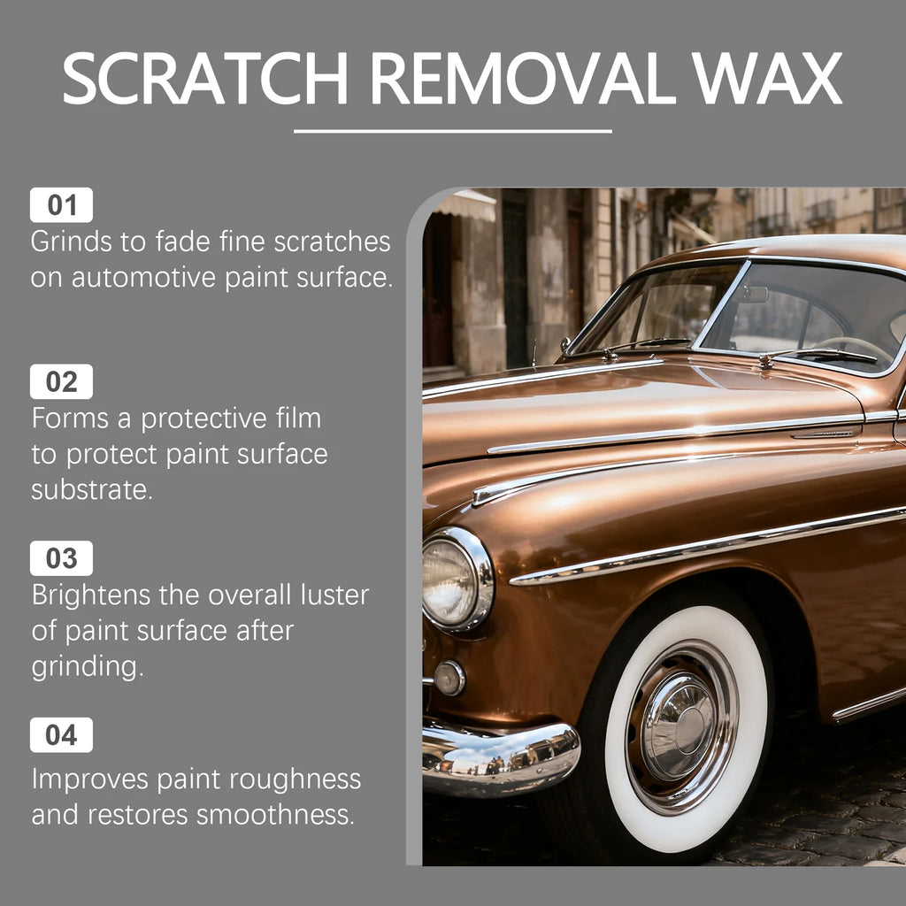 Car Scratch Repair Kit Paint Scratch Remover Polishing Protective Coating Easy Use For All Car Colors Daily Care Oasis Select