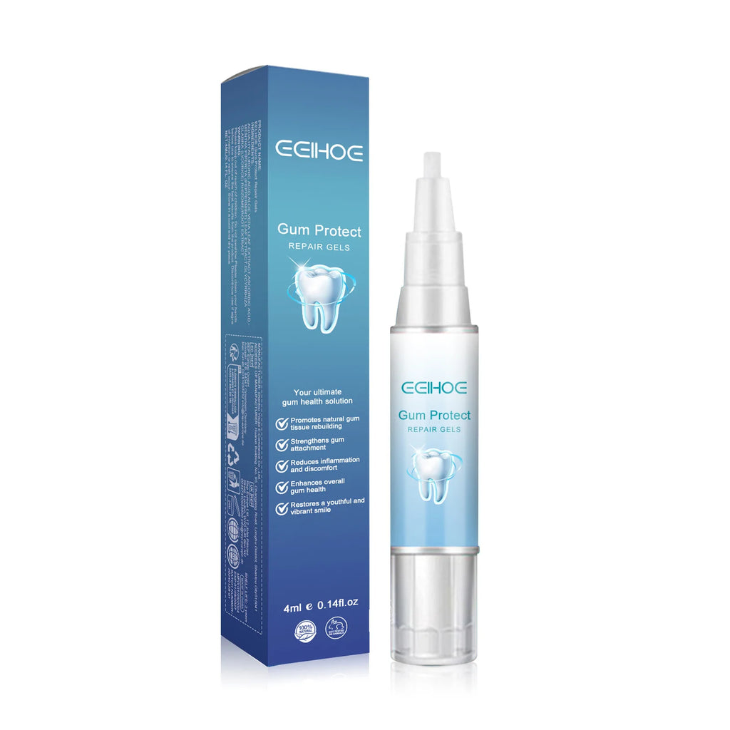 EELHOE Teeth Whitening Gel Gum Repair Treatment Dental Cleaning Teeth Bleaching Remove Stains Gum Repair Gel Oral Care Essence Oasis Select 4ml boxed