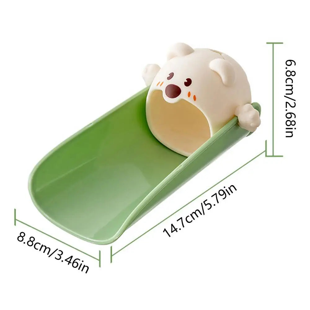 Cartoon Animals Shaped Faucet Extender For Kids Hand Washing In Bathroom Sink Accessories Convenient for Baby Washing Helper Oasis Select Green