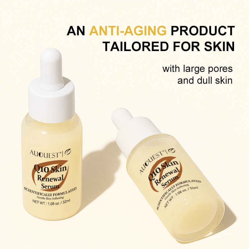 AUQUEST Face Serum Hyaluronic Acid Moisturizing Whitening Oil-Control Acne Treatment Anti-Aging Freckle Removal Facial Skin Care Oasis Select Q10 Serum China Mainland