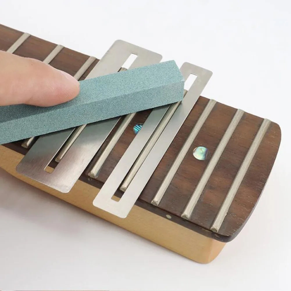 2 Pcs Guitar Fretboard Guard Fingerboard Protector Tool For Guitar Bass Luthier Tools Stainless Steel Bass Fingerboard Guard Oasis Select
