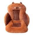 Protection Pad Car Seat Cover Winter Warm Cushion Front Chair Seat Cover Soft Faux Fur Plush Comfortable Car Accessories Oasis Select COTTON Orange Autumn And Winter