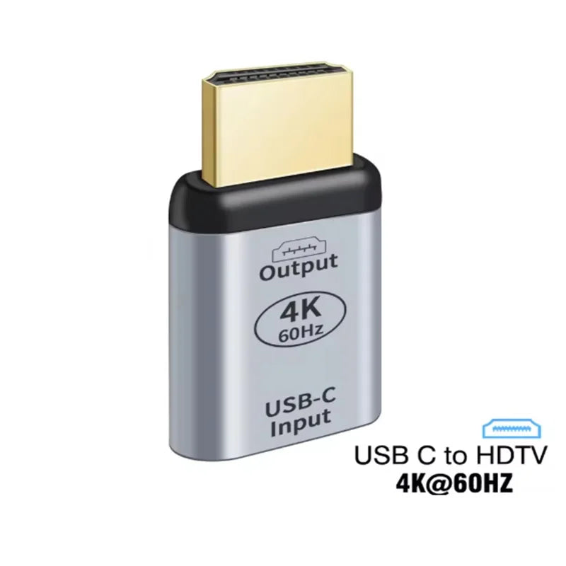 USB C Type C To 4K 8K HDMI HDTV USB C to DP DisplayPort miniDP VGA RJ45 Adapter For Laptop MacBook TV Box PS5 Switch iPad Galaxy Oasis Select F C to M HD 4K60HZ
