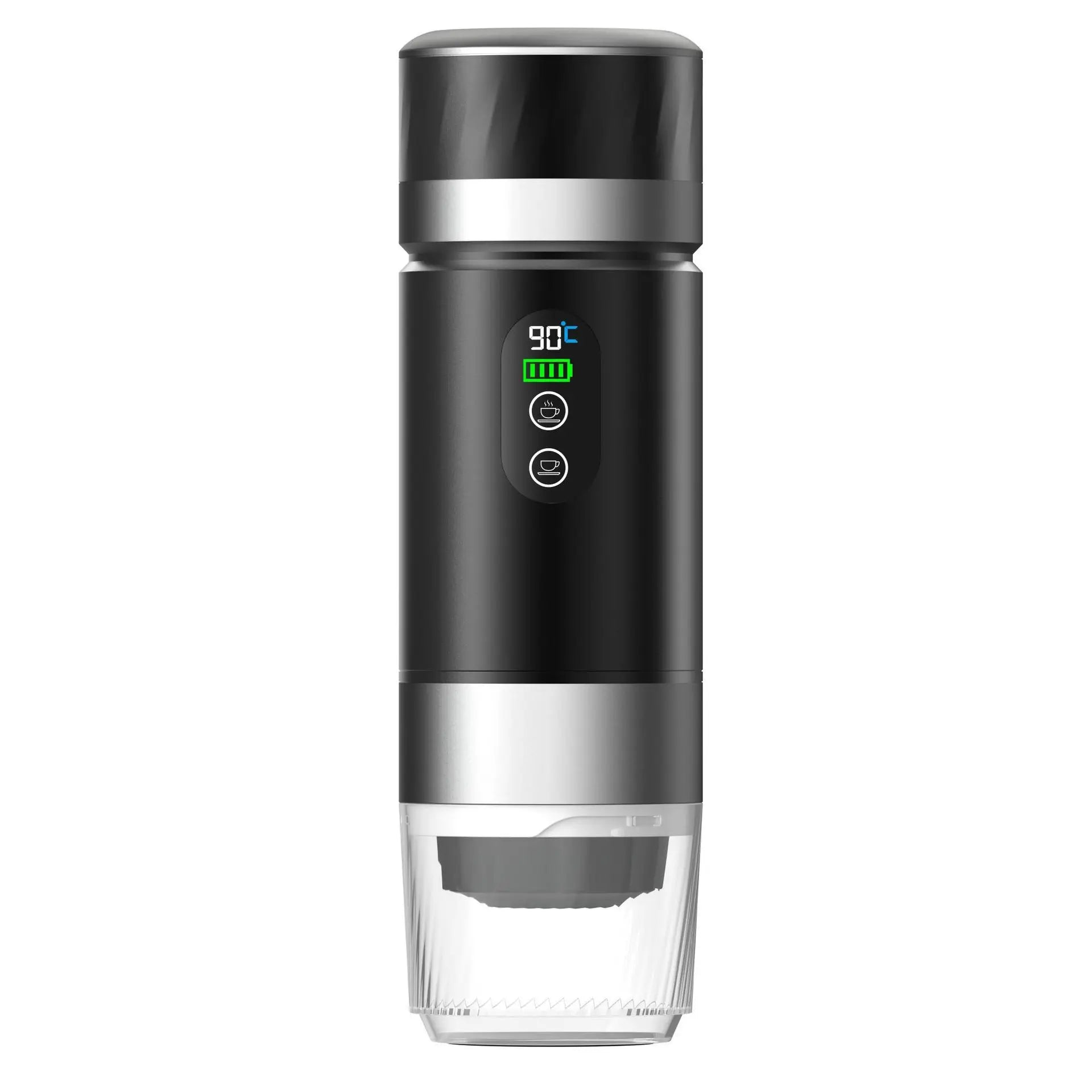 Portable Capsule Coffee Machine | Wireless Battery-Powered Capsule Coffee Maker Oasis Select JN03 Black