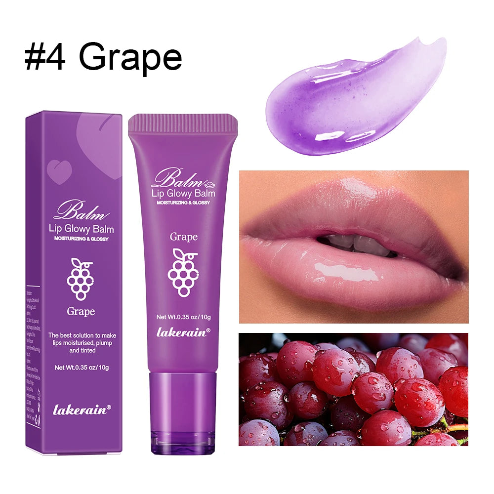 Lip Balm & Lip Mask Set Moisturizing Night Lips Care Multiple Colors Makeup Maintenance Lip Anti-Cracking Lip Oil Care Cosmetic Oasis Select Color 4
