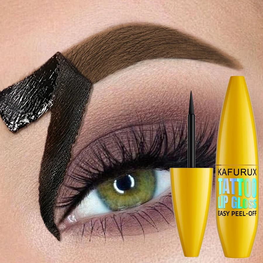 KAFURUX 5-Color Peel-Off Eyebrow Dye Cream – Waterproof Brow Gel