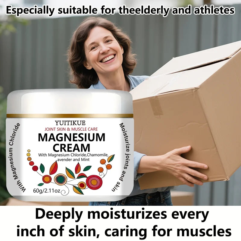 YUITIKUE Magnesium Cream – Joint & Muscle Relief, 60g