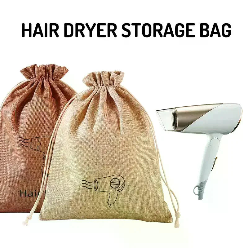 Hair Dryer Storage Bag – Drawstring Travel Organizer for Tools