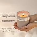 Low-temperature Candles Plant Essential Oil Aromatherapy Candles Simple and Fashionable Home Smokeless Candles Hotel Souvenirs Oasis Select Sandalwood