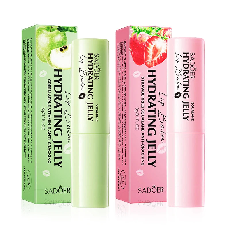 SADOER Fresh Fruit Lip Balm – Moisturizing & Nourishing Lip Balm Oasis Select