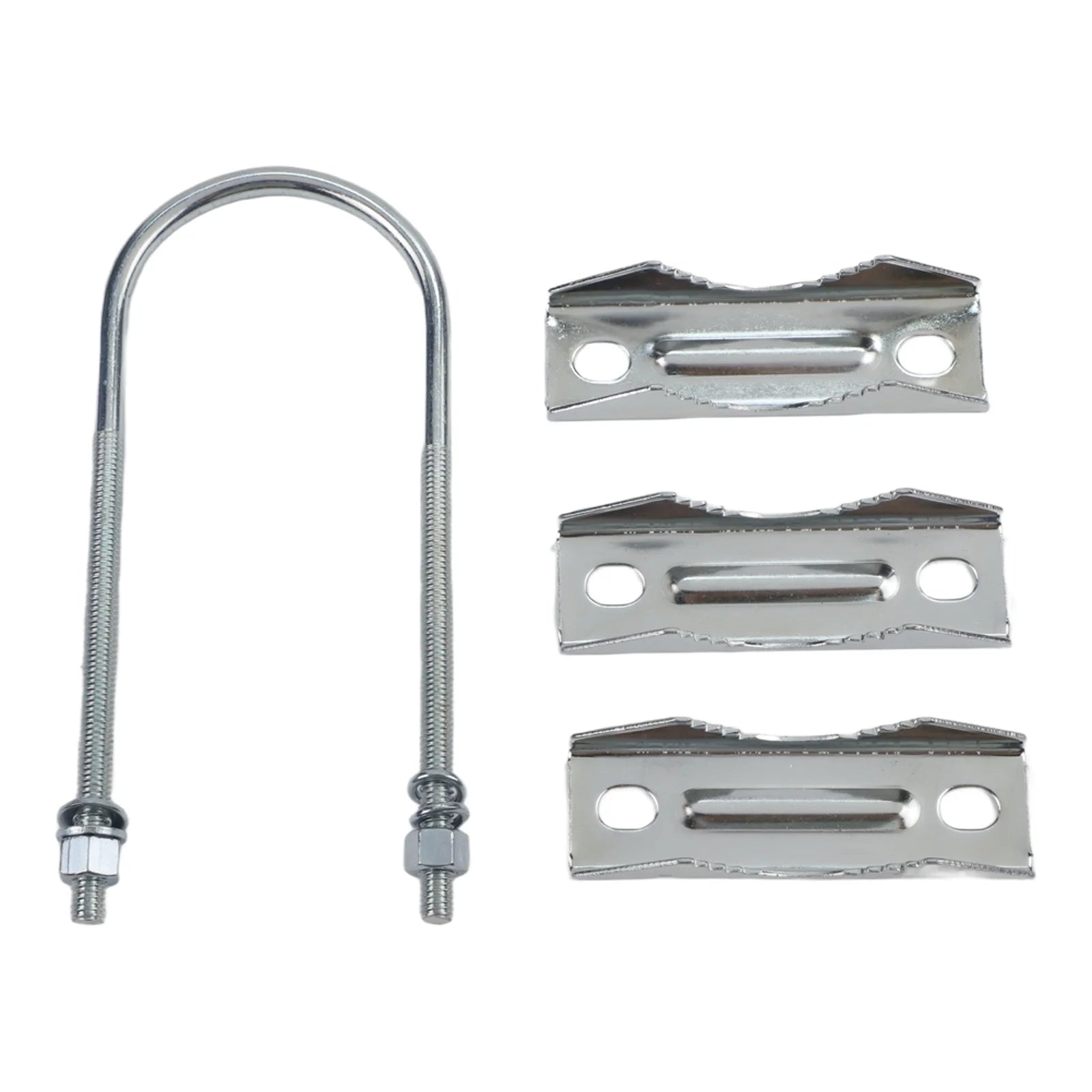 U Bolts Heavy Duty Anti-Rust Mast To Mast Mount Bracket Kit Secure Antenna Fixing Clamp For TV Antennas Ham Flagpoles Oasis Select