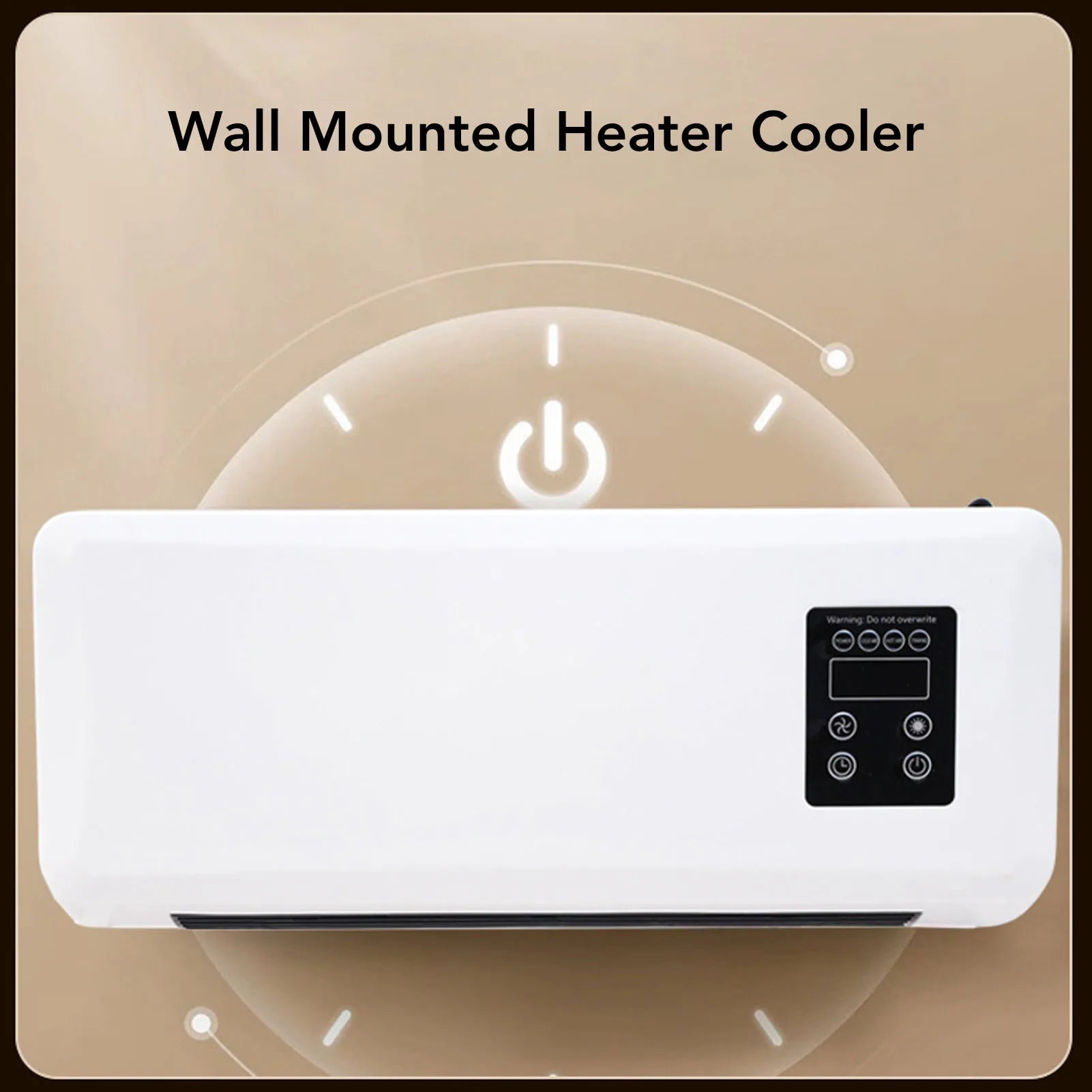 Wall Mounted 1500W Heater Cooler – Bathroom & Home