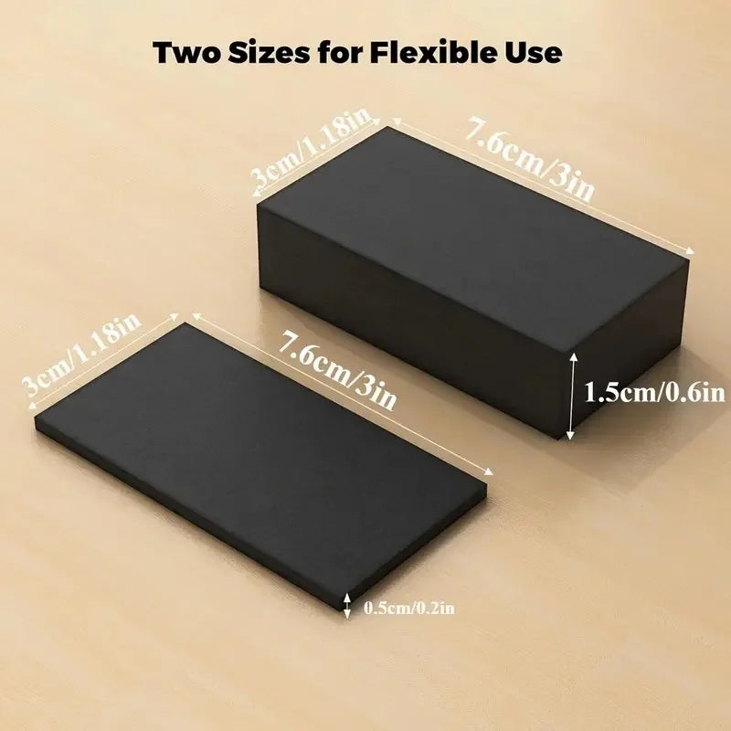 10pcs EVA Foam Double-sided Adhesive Wall Protector Is Suitable for Shock Protection of Sofa Bench Wall Anti Vibration Pads Oasis Select