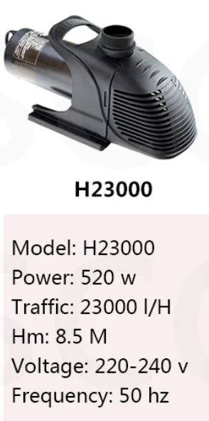 Hailear H10000 H12000 H15000 H18000 H20000 H23000 H25000 Garden Pond Filter Waterfall Circulation Pump .Submersible water pump Oasis Select H23000