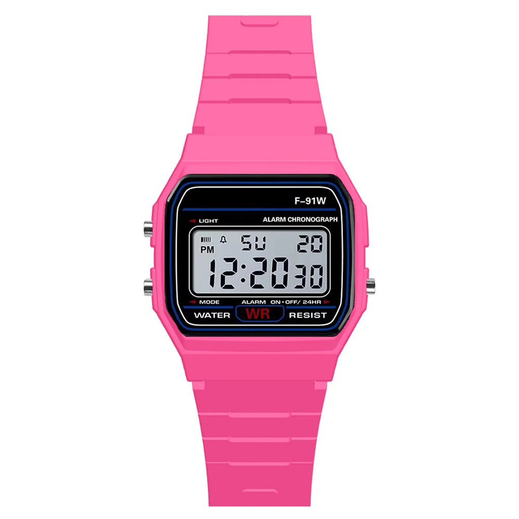 Luxury Men Analog Digital Military Armys Sport LED Waterproof Wrist Watch Oasis Select Hot Pink